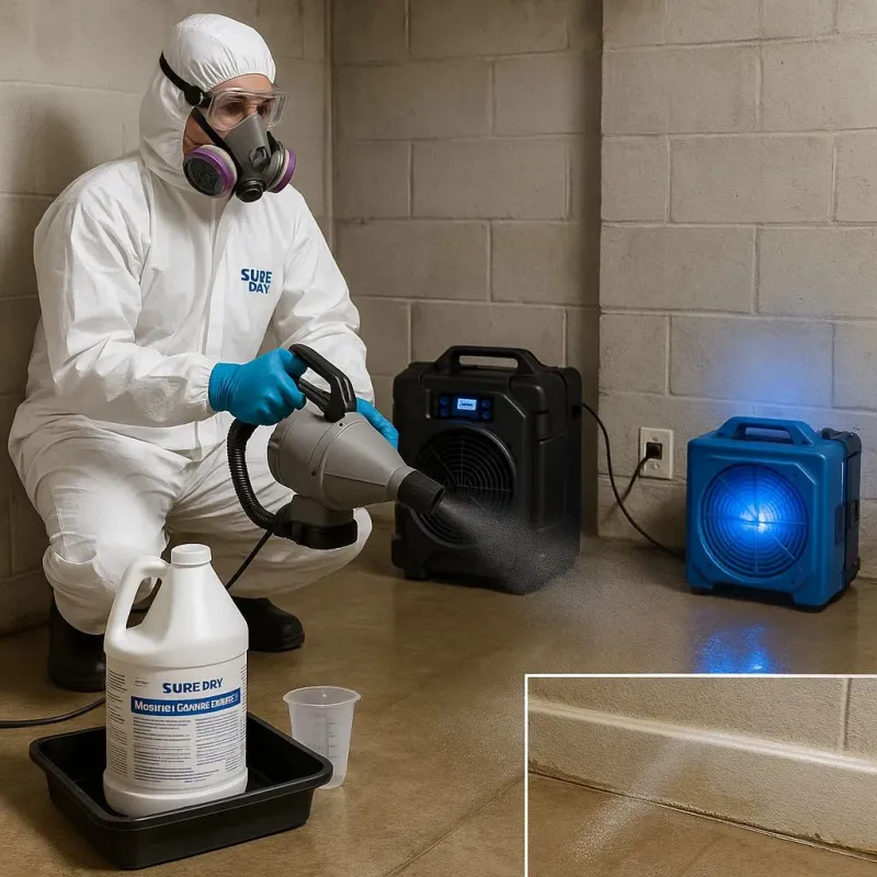 Sanitization and Odor Removal process in Cape May, NJ